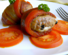 Tomate et farci de veau