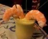 Mousse d'asperges aux crevettes