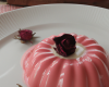 Panna cotta rose bonbon