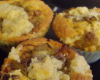 Cupcakes au crumble de rhubarbe (muffin)