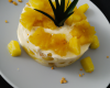 Tartare d'ananas à la mousse de mascarpone