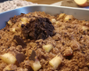 Crumble pomme poire chocolat