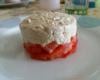 Tartare de tomate et thon