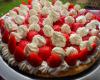 Tarte aux fraises et chantilly au mascarpone