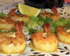 Gambas rissolées au pastis