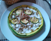 Tarte light aux courgettes et au riz