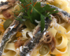 Tagliatelles aux sardines