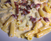 Pâtes à la carbonara économiques