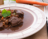 Daube de cerf sauce grand veneur