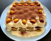 Tiramisu à la crème de marrons, spéculoos et mirabelles