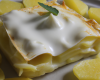 Feuilleté de pommes de terre à la crème et au gruyère