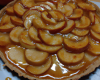 Tarte pommes caramel