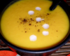 Soupe de carottes au lait de coco sans épices