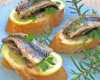 Crostini aux filets d'anchois