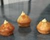 Cupcake de pomme de terre sauce curcuma