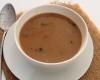 Veloué de potimarron au champignons et basilic