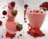 Mousse de fraises au fromage blanc