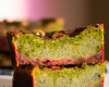 Cake aux pestos verde et rosso