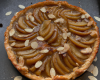 Tarte au poires au miel et amandes