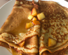 Crêpes aux pommes et au sirop d'érable