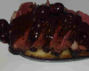 Magret de canard au raisin