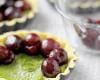 Tartelettes cerises-pistache