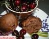 Muffins chocolat et cerises