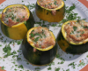 Courgettes farcies au fromage