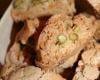 Minis biscottis au lime et au pistaches