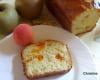 Cake aux petits-suisses, pommes-abricots