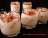 Verrines d'amandes aux pain épices