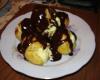 Profiteroles au chocolat