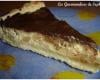 Tarte pommes, pistaches, chocolat