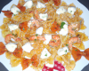 Farfalle à la ricotta et crevettes