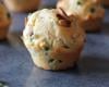 Cake au magret fumé, petit pois et fèves