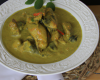 Curry vert de poulet