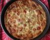 Quiche sans base au thon, fromage, tomates et olives