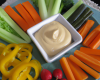 Crudités de légumes de l'île avec leur aïoli de curry