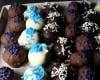 Cake balls au chocolat, chocolat blanc et Philadelphia