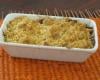 Crumble de chou au saumon