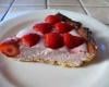 Tarte mousseuse aux fraises