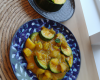 Courgette à l'ananas et au curry