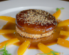 Tatin de mangues foie gras au sésame