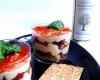 Tiramisu au parmesan et tomates confites