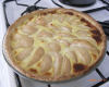 Tarte aux poires fraîches