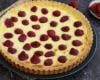 Tarte aux framboises et au mascarpone