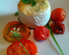 Fondant chèvre frais et tomates confites