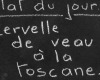 Cervelle de veau à la toscane