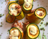 Courgettes farcies au fromage de brebis