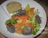 Salade aux chamallows de saumon